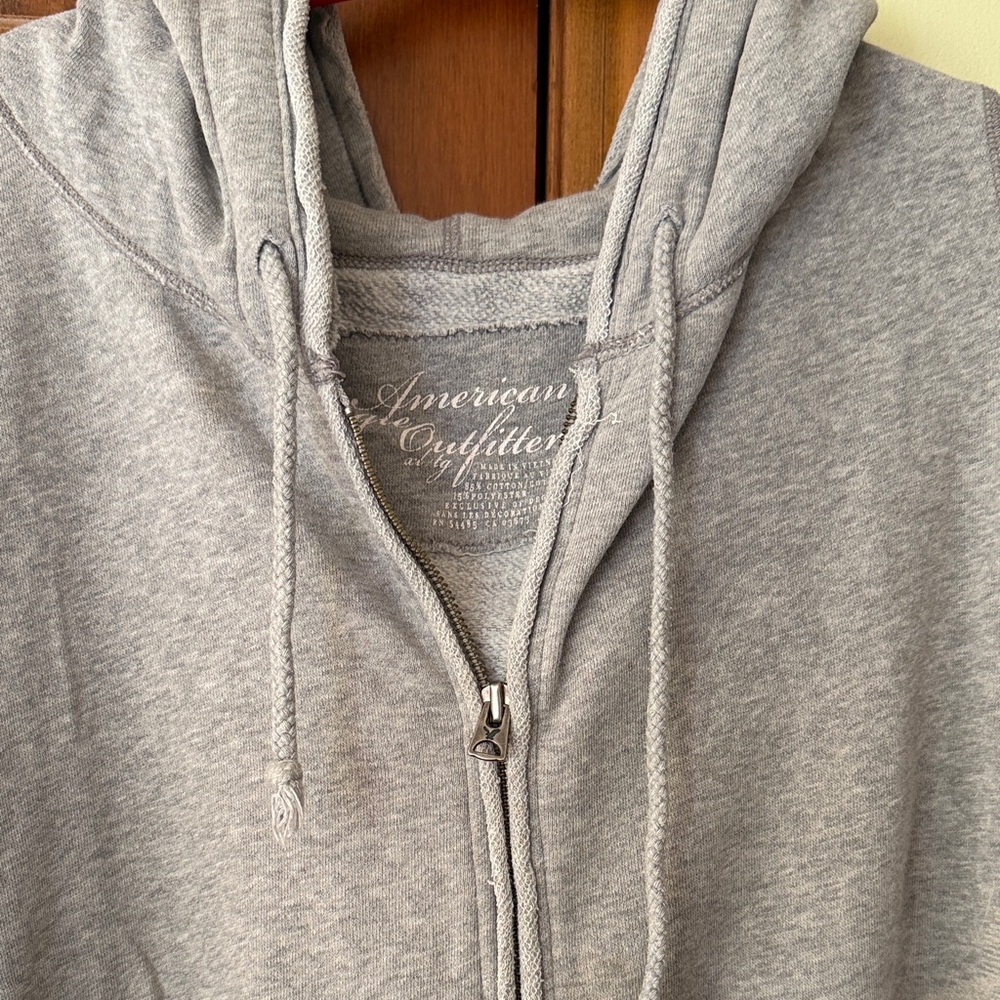 American Eagle Outfitters Heather Gray Hoodie